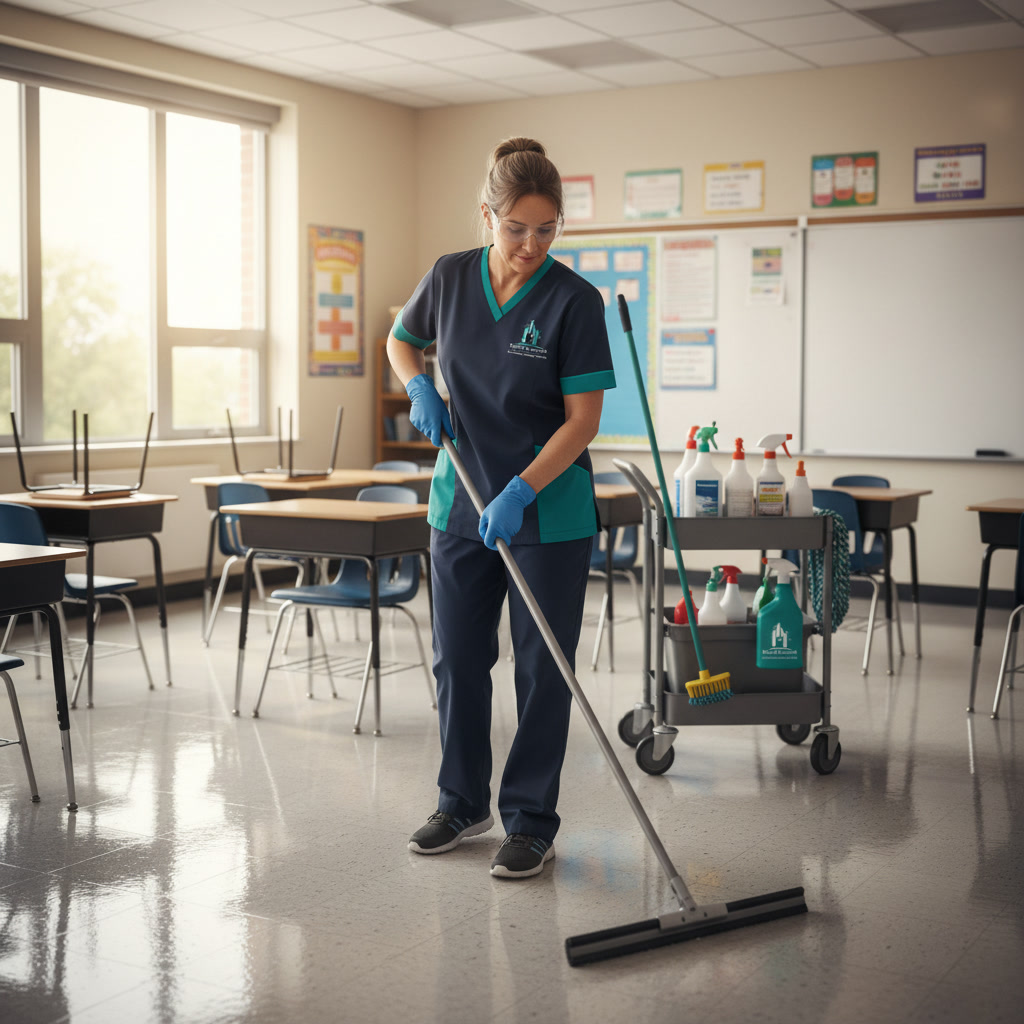 School cleaning services in Moncton, Dieppe and Riverview NB