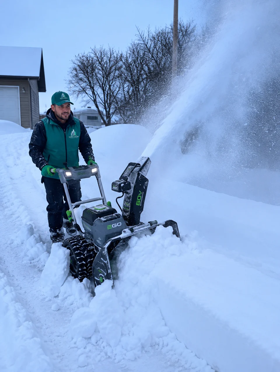 Professional seasonal snow removal service in Moncton, New Brunswick